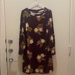 Loft long sleeve dress
